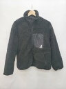 ■ FREAK'S STORE フリークスストア ボア ジップアップ 長袖 ブルゾン ジャンパー サイズF ブラック メンズ レディース P 【中古】