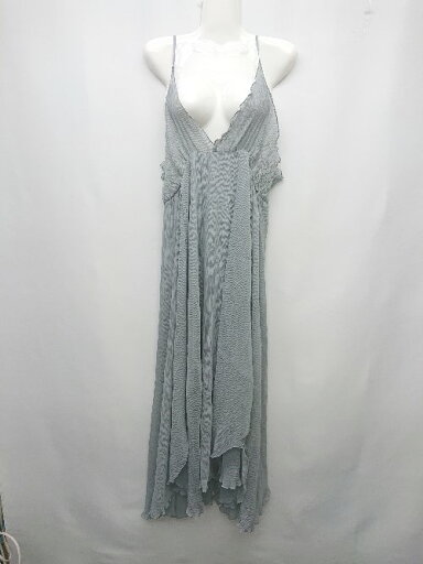 ◇ Heather ヘザー キャミ チュール ロング ワンピース サイズF グレー レディース P 【中古】 ◇ Heather ヘザー キャミ チュール ロング ワンピース サイズF グレー レディース P 【中古】