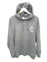 ◇ Fruit of the Loom フルーツオブザルーム プルオーバー フーディ 長袖 パーカー サイズM ブラック レディース P 【中古】