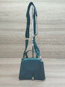 ◇ ◎ ZARA ザラ 2way ショルダー部分取り外し可能 ショルダー ハンド バッグ グリーン レディース E 【中古】