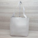 ◇ ADAM ET ROPE' アダムエロペ シンプル キレイめ オシャレ フォーマル トートバッグ ベージュ レディース E 【中古】