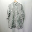 ◇ INDIVIDUALIZED SHIRTS コットン100% 長袖 シャツ サイズ表記なし グレー系 メンズ E 【中古】(4)