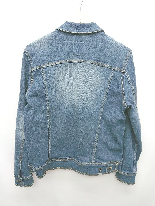 ◇ NATURAL STORY ナチュラルストーリー ストレッチ 2WAY 長袖 デニム ジャケット Gジャン サイズM ネイビー系 メンズ P 【中古】