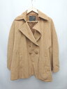 ◇ ◎ CECIL McBEE セシルマクビー ダブルボタン ポンチョ キャメル系 レディース P 【中古】