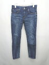 ◇ RED CARD レッドカード ストレッチ スキニー デニム ジーンズ パンツ サイズ23 ネイビー系 レディース P 【中古】
