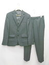 ◇ MAX LAUREL 背抜き シングル パンツ スーツ 上下 サイズ90A4 ブラック メンズ P 【中古】