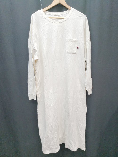 ◇ FREAK'S STORE フリークスストア 長袖 ロング ワンピース サイズF ライトベージュ系 レディース P 【中古】
