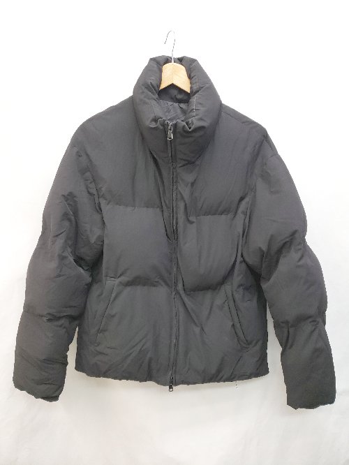 ◇ HEAT FIBER DOWN ジップアップ 中綿 カジュアル 長袖 ダウンジャケット サイズM ブラック メンズ P 【中古】