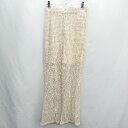 ◇ Alley by w closet アリーバイダブルクローゼット イージーパンツ サイズF ホワイト系 レディース E 【中古】
