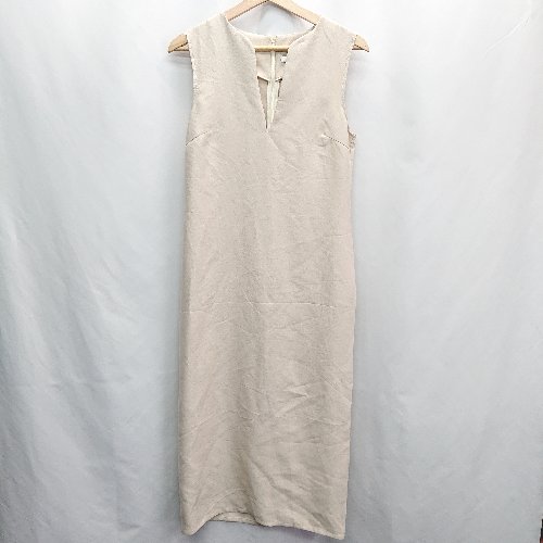 ◇ ECLIN エクラン - ロング丈 ワンピース 表記なし グレージュ レディース E 【中古】