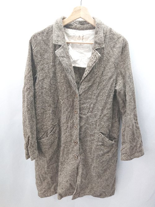 ◇ SM2 サマンサ モスモス 五分袖 ミニ丈 ワンピース サイズM ブラウン系 レディース E 【中古】