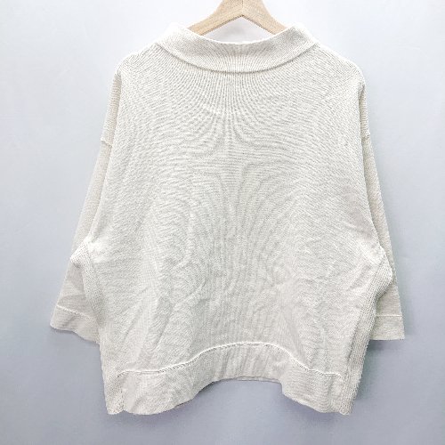◇ arrive 5e アリヴェサンキエム ハイネック シンプル 長袖 カットソー サイズM アイボリー レディース E 【中古】 ◇ arrive 5e アリヴェサンキエム ハイネック シンプル 長袖 カットソー サイズM アイボリー レディース E 【中古】