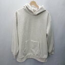 ◇ GRL グレイル スエード系 長袖 パーカー サイズM アイボリー系 レディース E 【中古】