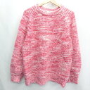 ◇ FREAK'S STORE フリークスストア 長袖 ニット セーター サイズF ピンク系 レディース E 【中古】(4)