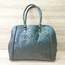◇ aroco アロコ 大容量 ビジネス 通勤 オフィス シンプル ハンド バッグ ブラック メンズ E 【中古】