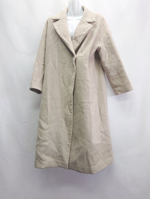 ◇ PINORE ピノーレ テーラード 薄手 コート 長袖 ジャケット サイズ40 ダークグレー メンズ E 【中古】