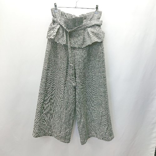 ◇ ◎ items URBAN RESEARCH アイテムズアーバンリサーチ スカンツ サイズOne グレー系 レディース E 【中古】