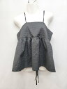◇ RETROGIRL レトロガール エンボス加工 ビスチェ ブラック レディース P 【中古】