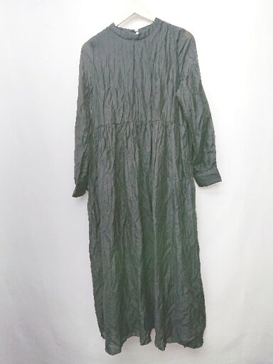 ◇ Aunt Marie's アントマリーズ 長袖 ロング丈 ワンピース サイズF ブラック レディース P 【中古】 ◇ Aunt Marie's アントマリーズ 長袖 ロング丈 ワンピース サイズF ブラック レディース P 【中古】