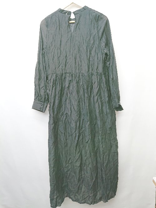 ◇ Aunt Marie's アントマリーズ 長袖 ロング丈 ワンピース サイズF ブラック レディース P 【中古】
