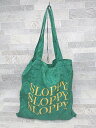 ◇ sloppy スロッピー トート バッグ グリーン オレンジ系 レディース P 【中古】