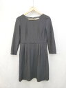 ◇ any SiS エニィスィス 長袖 ミニ ワンピース サイズ3 ブラック レディース P 【中古】