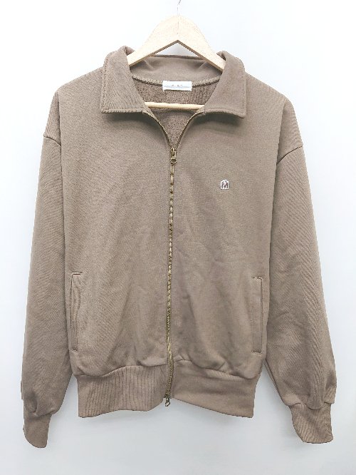 ◇ MUHET ミュエータ 長袖 スウェット ジップアップ ジャケット サイズM ブラウン レディース P 【中古】