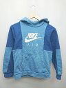 ◇ NIKE ナイキ 長袖 パーカー サイズM ブルー レディース P 【中古】