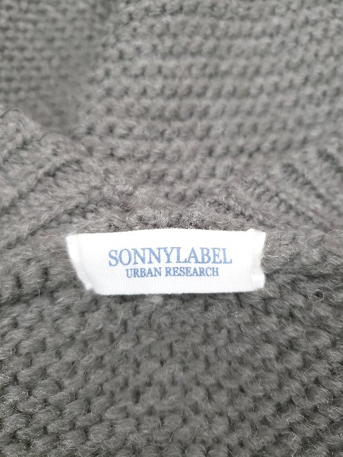 ◇ URBAN RESEARCH Sonny Label サニーレーベル 長袖 ニット カーディガン サイズfree グレー系 レディース P 【中古】