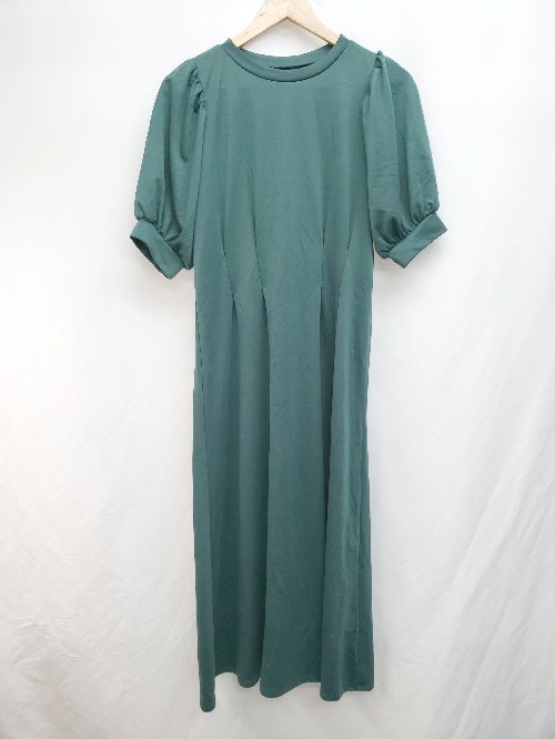 ◇ AZUL BY MOUSSY アズール バイマウジー ワンピース サイズM グリーン レディース P 【中古】