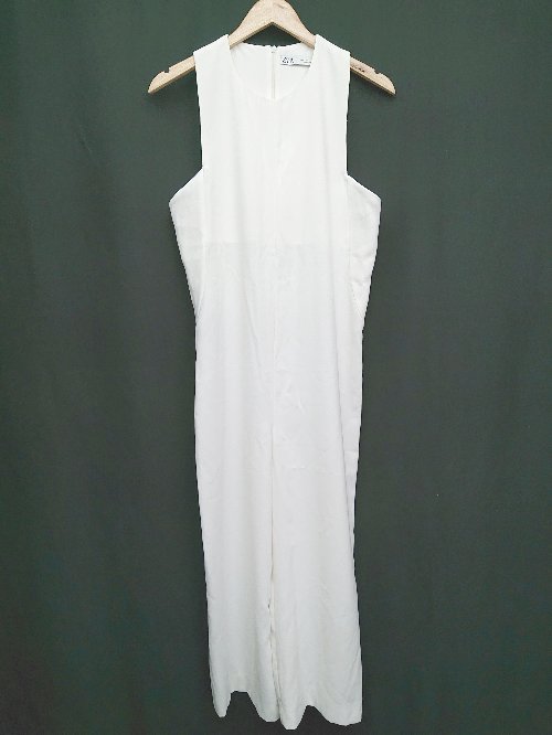 ◇ ZARA ザラ ノースリーブ オールインワン サイズEUR S USA S MEX 26 ホワイト レディース P 【中古】