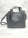 ◇ ROPE PICNIC ロペピクニック 2WAY ハンド ショルダー バッグ ブラック レディース P 【中古】(4)