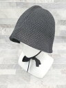 ◇ LOWRYS FARM ローリーズファーム バケットハット 帽子 ブラック レディース P 【中古】