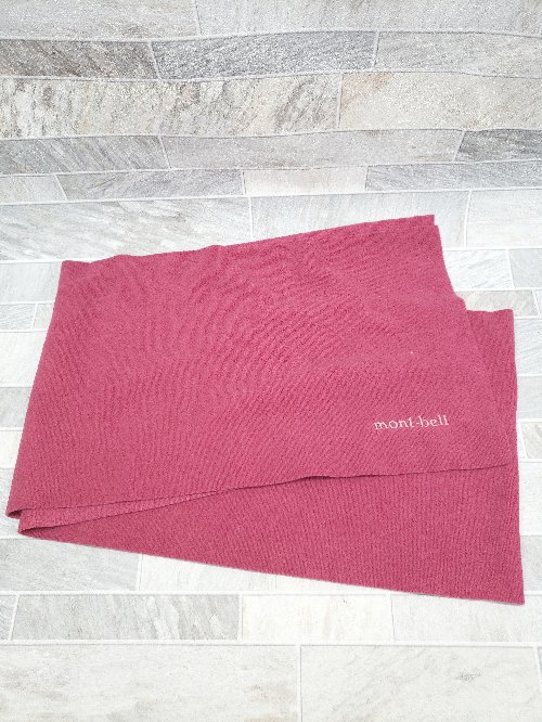 ◇ mont-bell モンベル マフラー ワインレッド系 レディース P 【中古】のサムネイル
