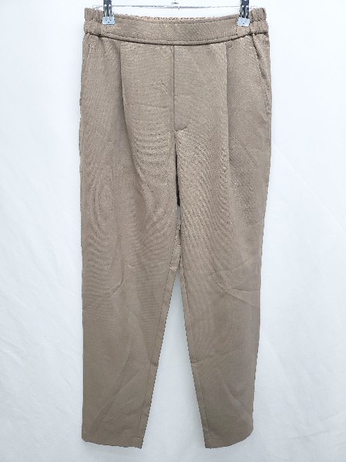 ◇ green label relaxing UNITED ARROWS テーパードパンツ サイズ38 ブラウン レディース P 【中古】