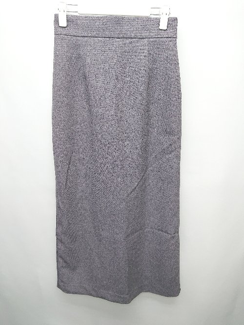 ◇ ◎ LADYMADE(レディメイド ロング丈 台形 レイヤードスカート 表記なし パープル系 レディース P 【中古】