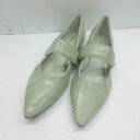 ◇ CHARLES&KEITH チャールズ&キース パンプス サイズ36 グリーン系 レディース E 【中古】(4)