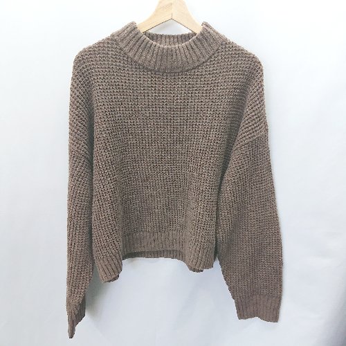◇ Ungrid アングリッド 長袖 ニット サイズ縦S 横L ブラウン レディース E 【中古】