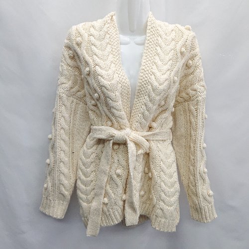 ◇ ◎ Simplicite シンプリシテェ 長袖 カーディガン サイズF ホワイト系 レディース E 【中古】 ◇ ◎ Simplicite シンプリシテェ 長袖 カーディガン サイズF ホワイト系 レディース E 【中古】