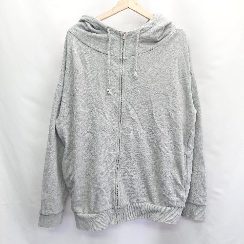 ◇ tree café ツリーカフェ 長袖 パーカー サイズLXL グレー メンズ E 【中古】 ◇ tree café ツリーカフェ 長袖 パーカー サイズLXL グレー メンズ E 【中古】