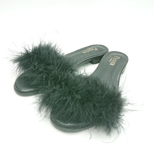 ◇ PANIER パニエ サンダル サイズ36H ブラック系 レディース E 【中古】