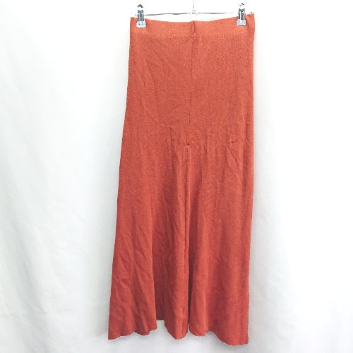 ◇ Mila Owen ミラ オーウェン ロング丈 フレア スカート サイズ1 ブラウン レディース E 【中古】