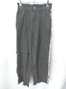 ◇ CPCM フリンジ ストレートデニムパンツ サイズF ブラック系 レディース E 【中古】