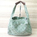 ◇ ノーブランド 総柄 ハンドバッグ カーキ グリーン レディース E 【中古】