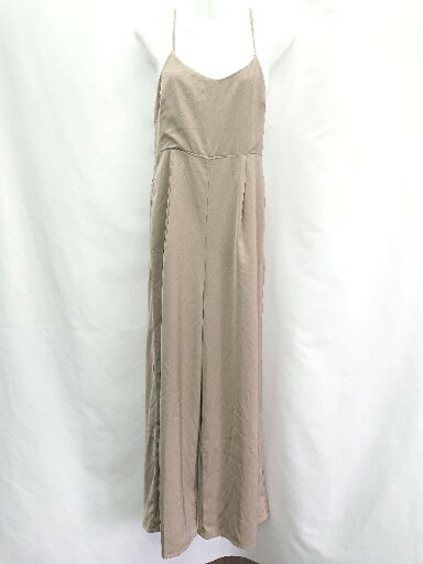 ◇ mysty woman オーバーオール サイズF ブラウン レディース E 【中古】 ◇ mysty woman オーバーオール サイズF ブラウン レディース E 【中古】