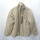 ■ KANGOL 長袖 ボアジャケット サイズS ライトブラウン レディース E 【中古】(4)