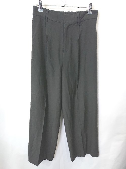 ◇ a.v.v アー・ヴェ・ヴェ タックパンツ サイズL ブラック系 レディース E 【中古】(4)