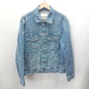 ■ GLOBAL WORK グローバルワーク 長袖 デニムジャケット サイズL ブルー レディース メンズ E 【中古】