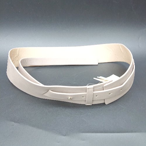 ◇ ◎●未使用● un dix cors アンディコール ベルト ベージュ系 サイズF レディース E 【中古】
