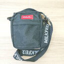 ◇ milkfed ショルダーバッグ ブラック ホワイト レッド レディース E 【中古】